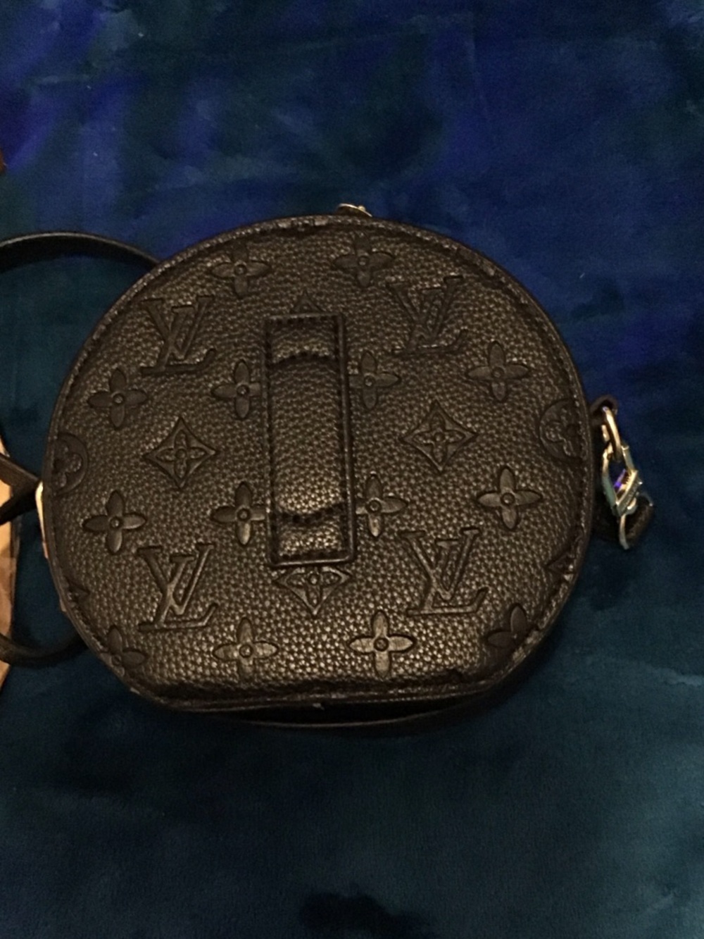 Louis Vuitton Black Round Crossbody with Gold Hardware - Picture 3 of 3